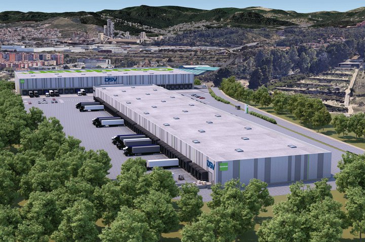 Goodman develops its first multilevel logistic facility in Spain for DSV