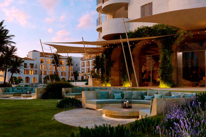 Reopening of the old Byblos Hotel on sight